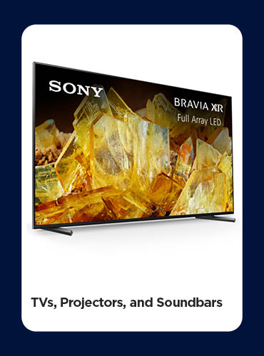 TVs, Projectors, and Soundbars