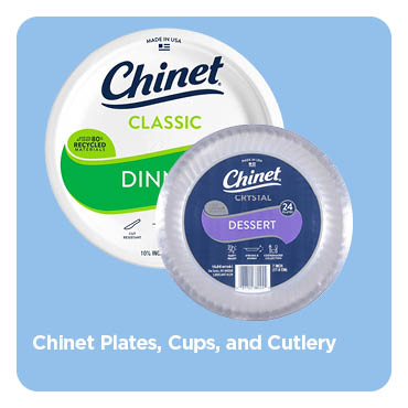 Chinet Plates Cups And Cutlery