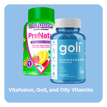 Vitafusion, Goli, & Olly Vitamins