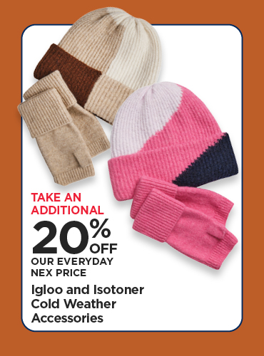 Igloo And Isotoners Cold Weather Accessories