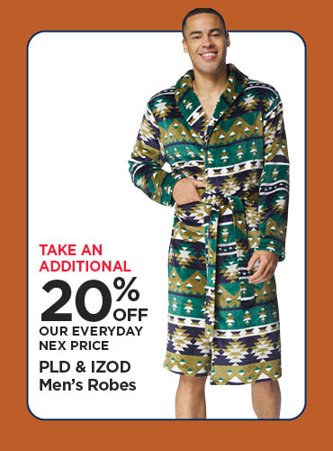 PLD & Izod Men’s Robes