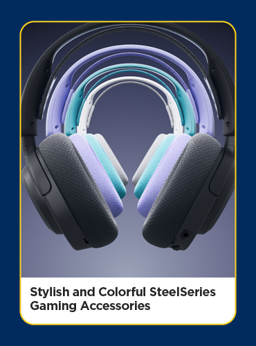 Stylish and Colorful SteelSeries Gaming Accessories