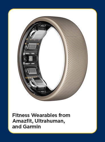 Fitness Wearables from Amazfit, Ultrahuman, and Garmin
