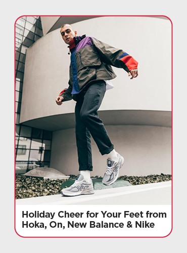 Holiday Cheer for Your Feet from Hoka, On, New Balance & Nike