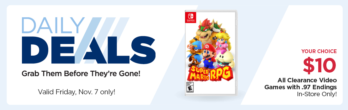 Your Choice All Clearance Video Games