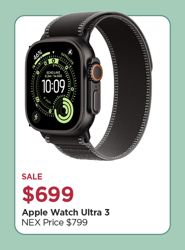 Take An Extra $100 Off Our Everyday NEX Price Apple Watch Ultra 3