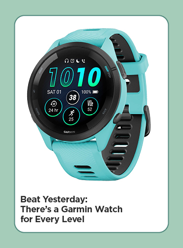 There's a Garmin Watch for Every Level