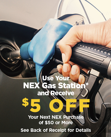 NEX gas pumps