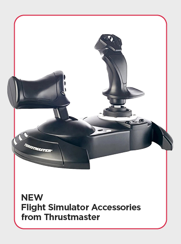 New! Flight Simulator Accessories from Thrustmaster