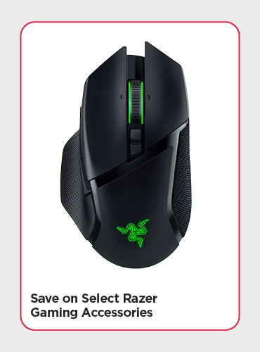 Save on Select Razer Gaming Accessories