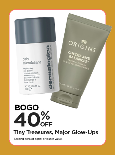 BOGO 40% Tiny Treasures, Major Glow-Ups