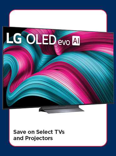 Save on Select TVs and Projectors