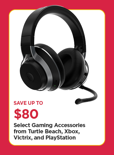 Save Up To $80 Select Gaming Accessories from Turtle Beach, Xbox, Victrix, and PlayStation