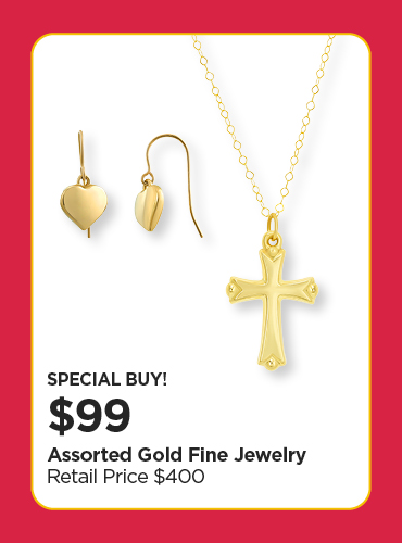 Special Buy! $99 Assorted Gold Fine Jewelry
