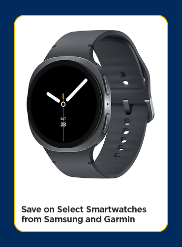 Save on Select Smart Watches from Samsung and Garmin