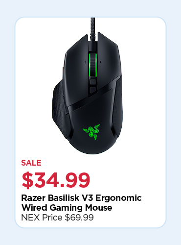 50% Off Razer Basilisk Mouse
