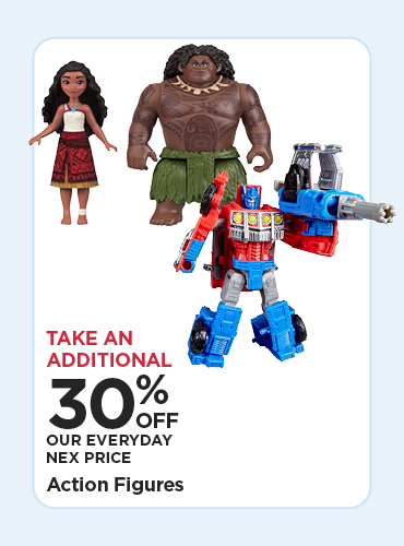 30% off Action Figures