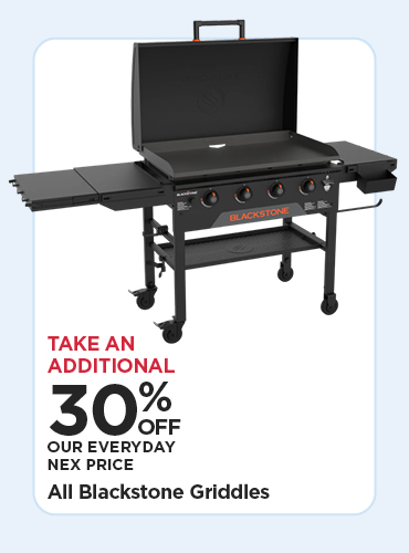 30% off All Blackstone Griddles