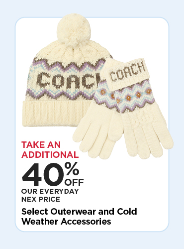 40% OFF EDLP ALL COLD WEATHER ACCESSORIES