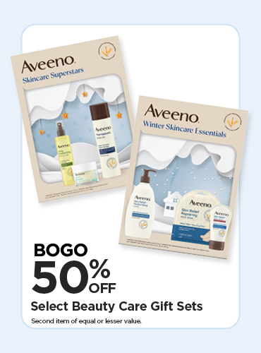 bogo 50% off beauty care sets