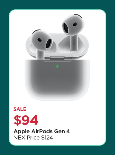 Sale $144 Apple AirPods Gen 4 with ANC