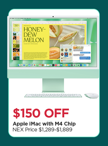 $150 OFF Apple iMac with M4 Chip