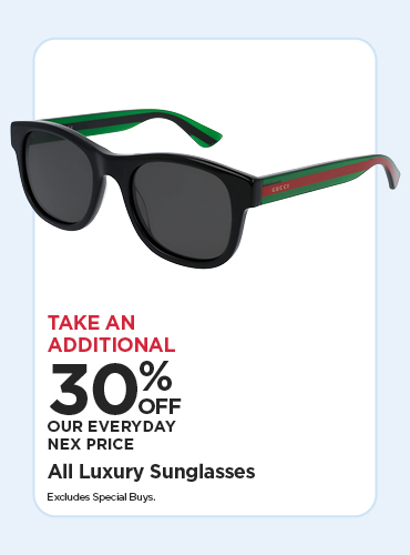 30% OFF EDLP ALL LUXURY SUNGLASSES