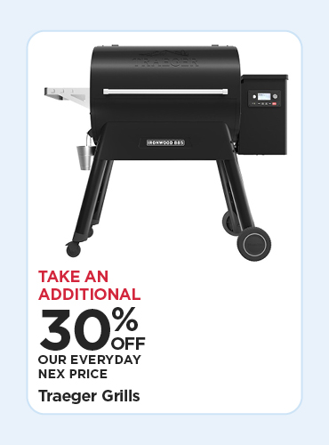 30% OFF TRAEGAR GRILLS