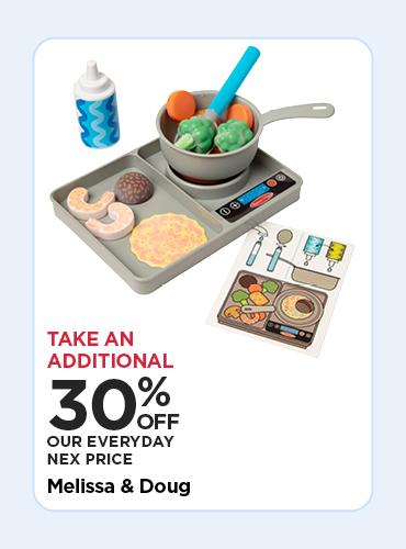 30% OFF MELISSA AND DOUG