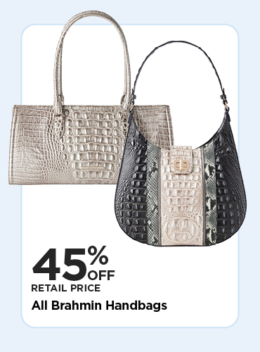 45% OFF RETAIL BRAHMIN HANDBAGS