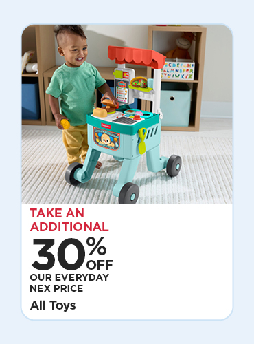 30% OFF ALL TOYS
