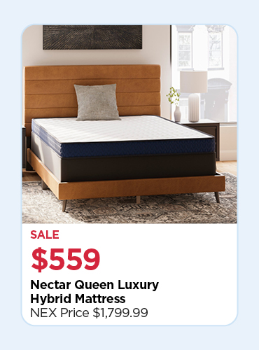 NECTAR QUEEN LUX HYBRID MATTRESS