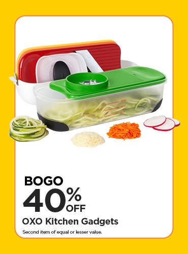 BOGO 40% OXO Kitchen Gadgets
