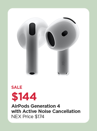 AirPods Generation 4 with Active Noise Cancellation