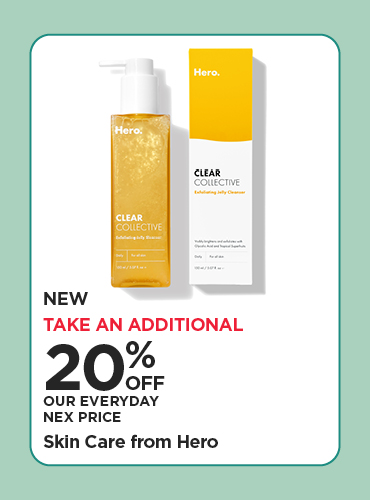 20% Off Our Everyday NEX Price Skin Care from Hero