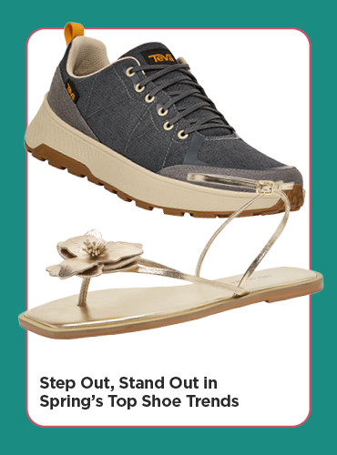 Step Out, Stand Out in Spring's Top Shoe Trends