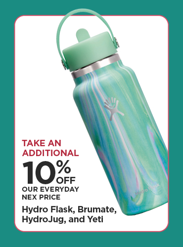 Take An Extra 10% Hydro Flask, Brumate, HydroJug, and Yeti