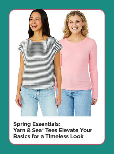 Yarn & Sea Tees—Elevate Your Basics for a Timeless Look