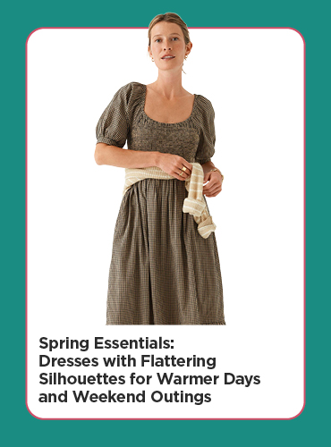 Dresses Flattering Silhouettes for Warmer Days and Weekend Outings