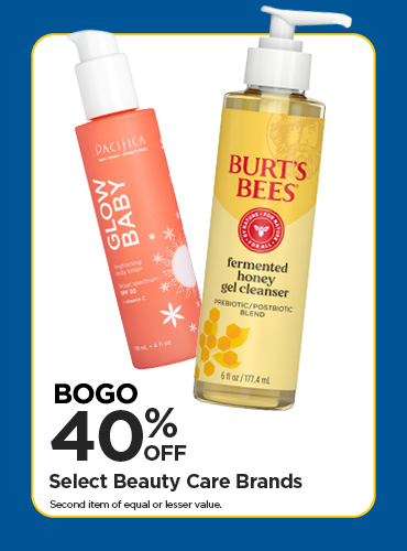 BOGO 40% Select Beauty Care Brands