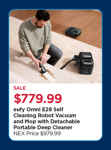 Eufy Omni E28 Self Cleaning Robot Vacuum and Mop
