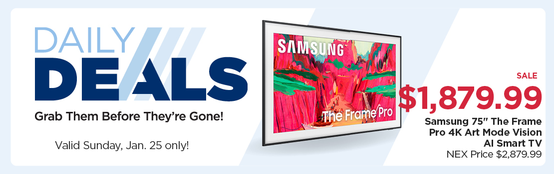 Samsung 75 The Frame Pro 4K Art Mode Vision AI Smart TV