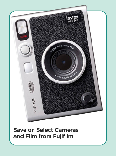 Save on Off Our Everyday NEX Price Select Cameras and Film from Fujifilm