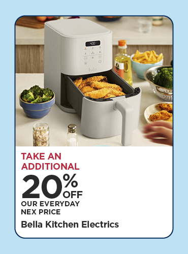 Take An Extra 20% Off Our Everyday NEX Price Bella Kitchen Electrics