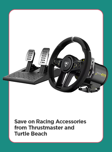 Save on Racing Accessories from Thrustmaster and Turtle Beach