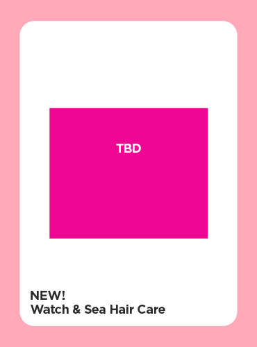 New! Watch & Sea Hair Care