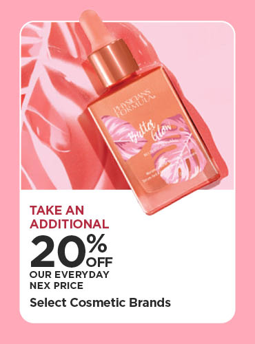 Take An Additional 20% Select Cosmetic Brands