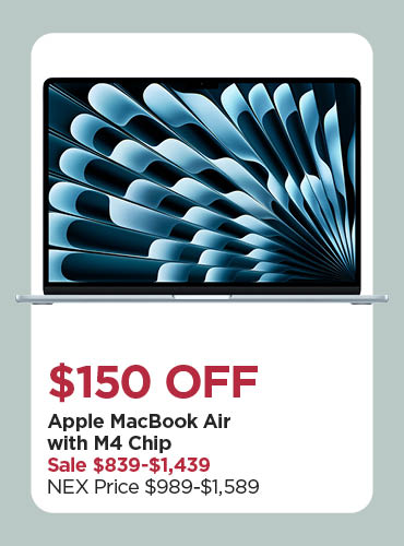 $150 OFF Apple MacBook Air with M4 Chip