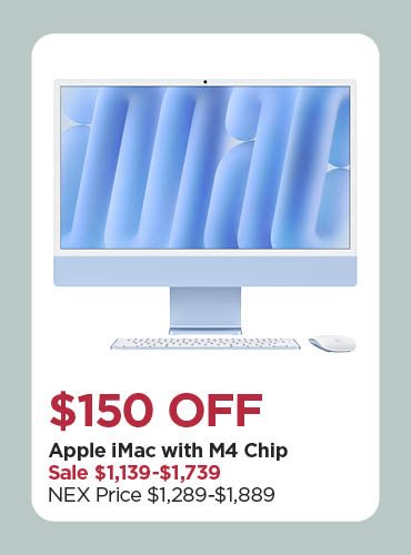 $150 OFF Apple iMac with M4 Chip