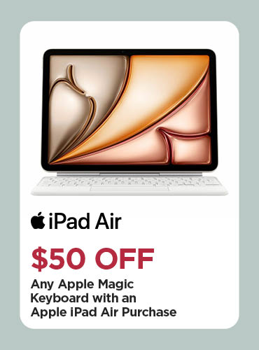 Save $50 on Any Apple Magic Keyboard with an Apple iPad Pro Purchase